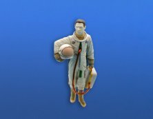 1/48 SR-71 & U-2 US pilot with full pressure suit