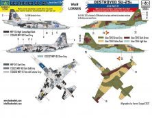 1/32 Decal Destroyed Su-25s WAR LOSSES