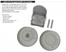 Brassin 1/72 H-75 / P-36 upgrade set ARMA