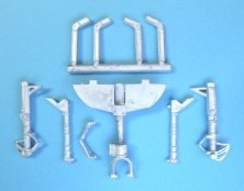 1/48 Grumman F9F Panther Landing Gear (for Trumpeter))