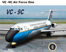 1/72 Douglas DC-9 Air Force 1 VC-9C