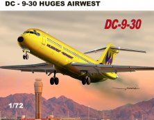 1/72 Douglas DC-9 Hughes Airwest DC-9-30