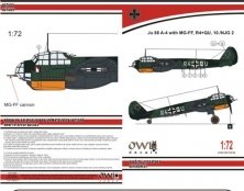 1/72 Junkers Ju 88A-4 with MGFF cannon (R4+QU NJG 2)