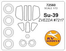 1/72 Sukhoi Su-39 masks