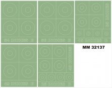1/32 Raf Roundels Type B insignia and markings masks for
