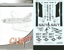 CAM PRO 1/32 LTV A-7E Corsair II VA-46 Desert Storm 1991