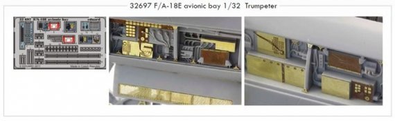 1/32 F/A-18E avionic bay (TRUMP)