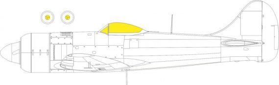 Mask 1/48 Tempest Mk.II Weekend