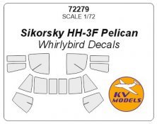 1/72 Sikorsky HH-3F Pelican paint masks