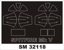 Montex 1/32 Masques Spitfire Mk.VB Cadre Canop�e