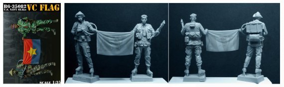 1/35 US Navy SEALS with VC flag