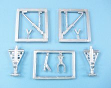 1/48 Westland Sea King HAS.1/5, HU.5 Landing Gear for Airfix