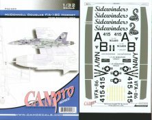 CAM PRO 1/32 F/A-18C Hornet VFA-86 Sidewinders USS Enterprise
