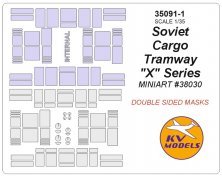 1/35 Soviet Cargo Tramway X Series Double sided masks