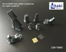 Set cockpit 1/72 Soko NJ-22 Orao - R�sine 3D et PE