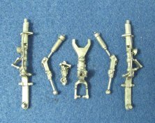 1/48 F-105D Thunderchief Carrello Metallo