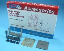 1/48 FuG 202/212 Radar aerials for the Bf-110D/E/F/G-2