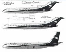 Boeing 727-100/-200 Ariana Afghan 1/144 Flying Colors