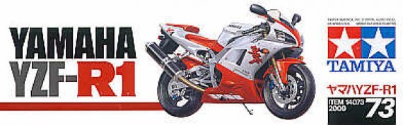 Tamiya 1/12 Yamaha YZF-R1 Motorcycle Kit