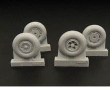 1/48 Wheels for F.Barracuda Mk.II (two types)