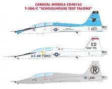 Caracal Models Decalcomanie T-38A/C Talon Part 3 1/48