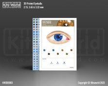 All 252 Human Eyeballs DECALS