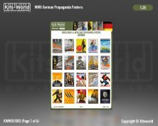 1/35 WWII German Propaganda Posters Set 2