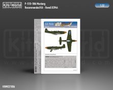 1/32 North-American P-51D-5NA Mustang Canopy/Wheels Mask