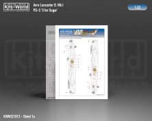 1/32 Avro Lancaster B.I/III PO-S with decal sheet