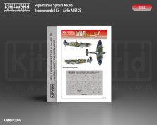 1/48 Supermarine Spitfire Mk.Vb Canopy/Wheels Mask