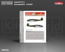 1/48 Heinkel He-111H-3 wheels and canopy paint mask