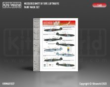 1/48 Bf-109 Luftwaffe Part one Stencil Mask And Decal set