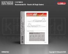 1/48 F-5A All single seat types Tiger II Canopy/Wheel Masks Reco