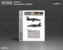 1/72 BAe Hawk T.1 wheels and canopy paint mask