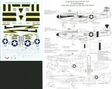 1/48 North American P-51D Mustangs, 115TRS/23FG, 47FS/15FG