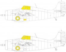 Mask 1/48 F4F-3 TFace