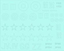 1/32 Masks for H.Hurricane Mk.IId