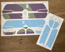 1/32 Albatros D.V light green/purple painted camouflage Scheme D