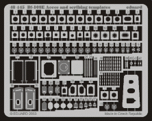 Bf 109E access and scribing templates  (TAM)