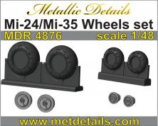 1/48 Mil Mi-24V/VP/Mi-35M Hind wheels