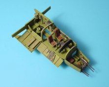 B-25H Mitchell cockpit set