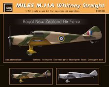 1/72 Miles M.11A Whitney Straight Royal New Zealand Air Force