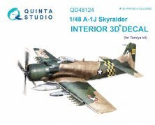 1/48 Douglas A-1J Skyraider coloured Interior