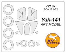 1/72 Yakovlev Yak-141 masks