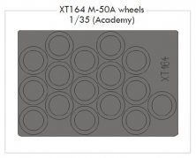 1/35 M-50A wheels (ACAD)