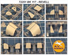 1/72 Mbb Bk 117 / Medicopter 117 mask for Matchbox