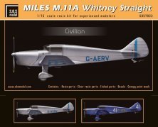 1/72 Miles M.11A Whitney Straight Civilian G-AERV