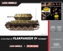 1/72 3.7cm FlaK 43 Flakpanzer IV Ostwind with 3d conversion part