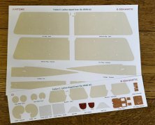 1/32 Fokker E.I yellow doped linen