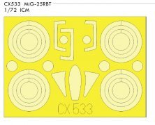 Mask 1/72 MiG-25RBT